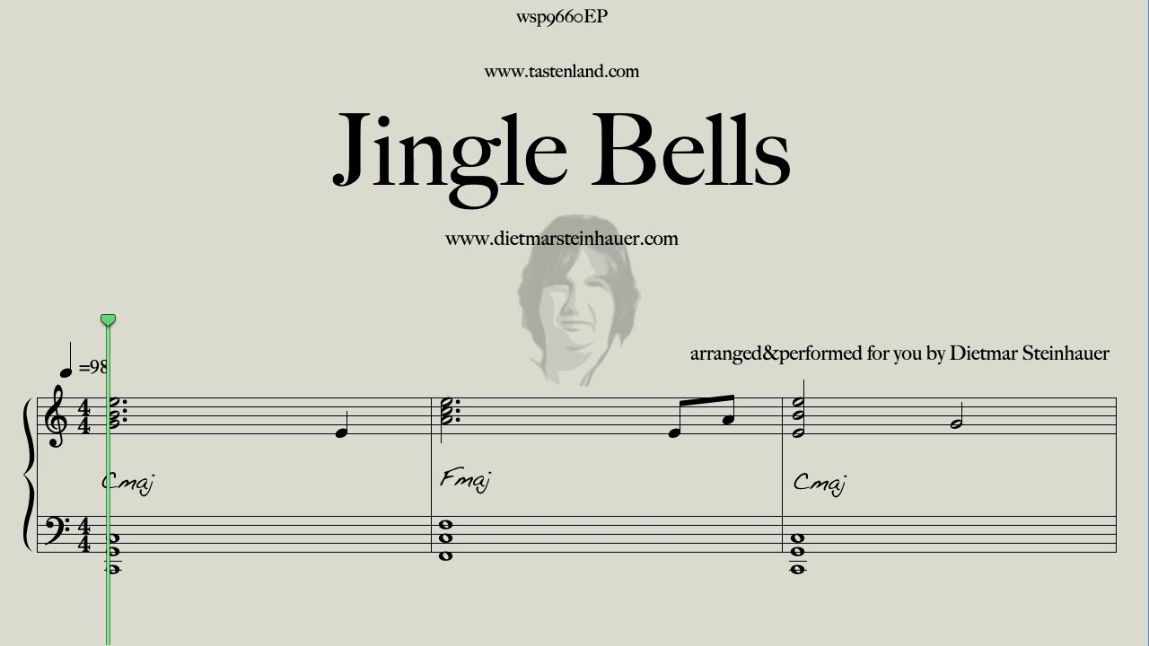 Jingle Bells  -  Easy Piano  -  Dietmar's Version