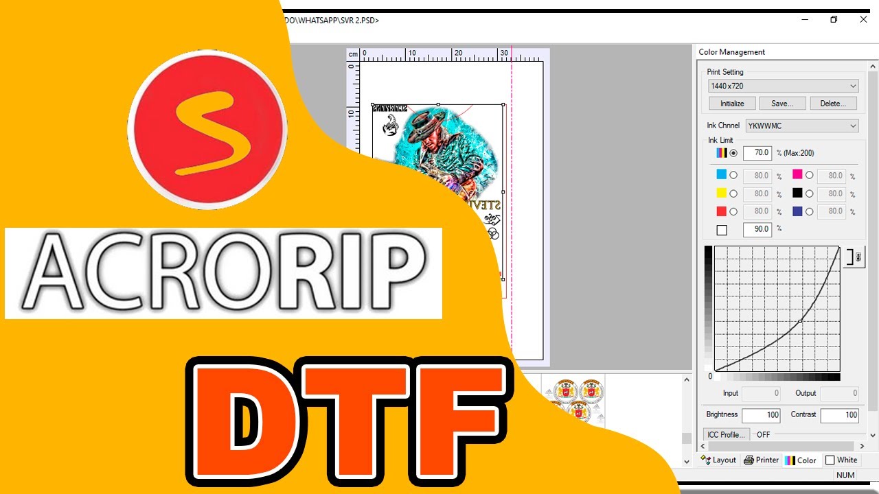 Como Configurar ACRORIP para DTF