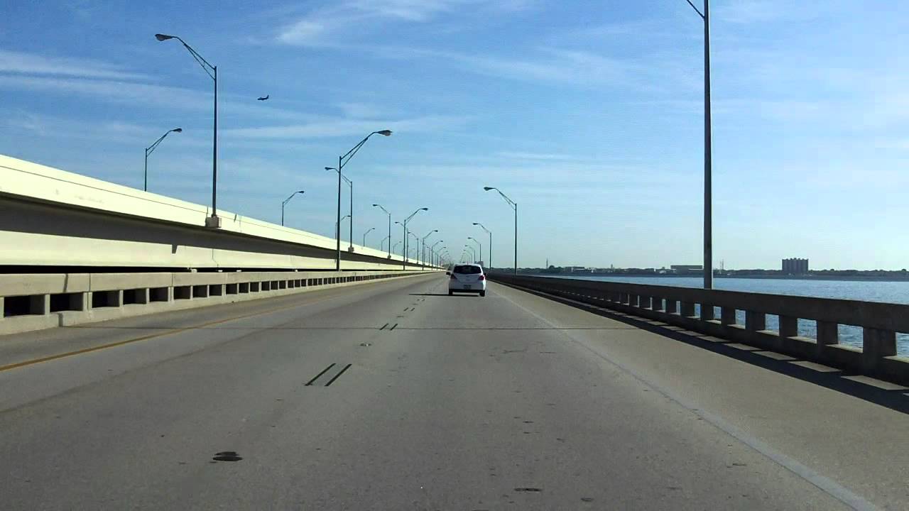 Gandy Bridge eastbound