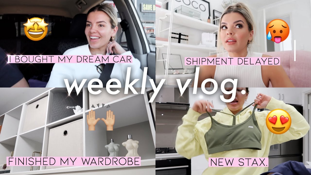 WEEKLY VLOG 🎬 I BOUGHT MY DREAM CAR 🚗 HOW I STARTED MY BUSINESS  💡 DELAYED SHIPMENT 😰 JAZ HAND