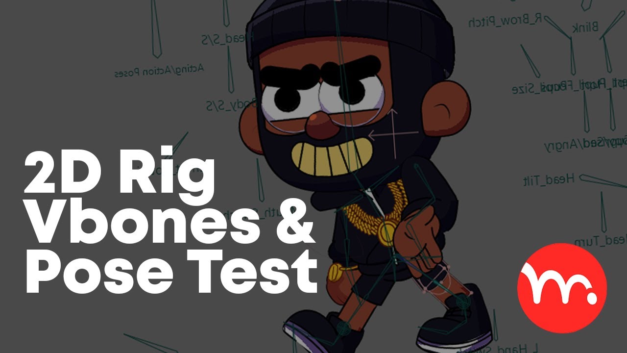 Get Off Season | Moho Pro 14 Vitruvian Bones & Character Rig Pose Test