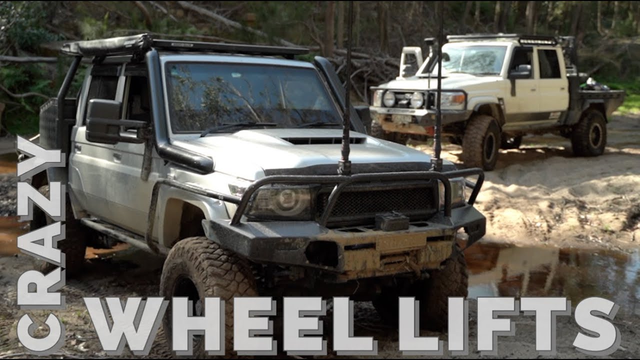 CRAZY WHEEL LIFTS FROM 79 SERIES LANDCRUISERS || YALWAL STATE FOREST OFFROAD EXPLORING || 4X4