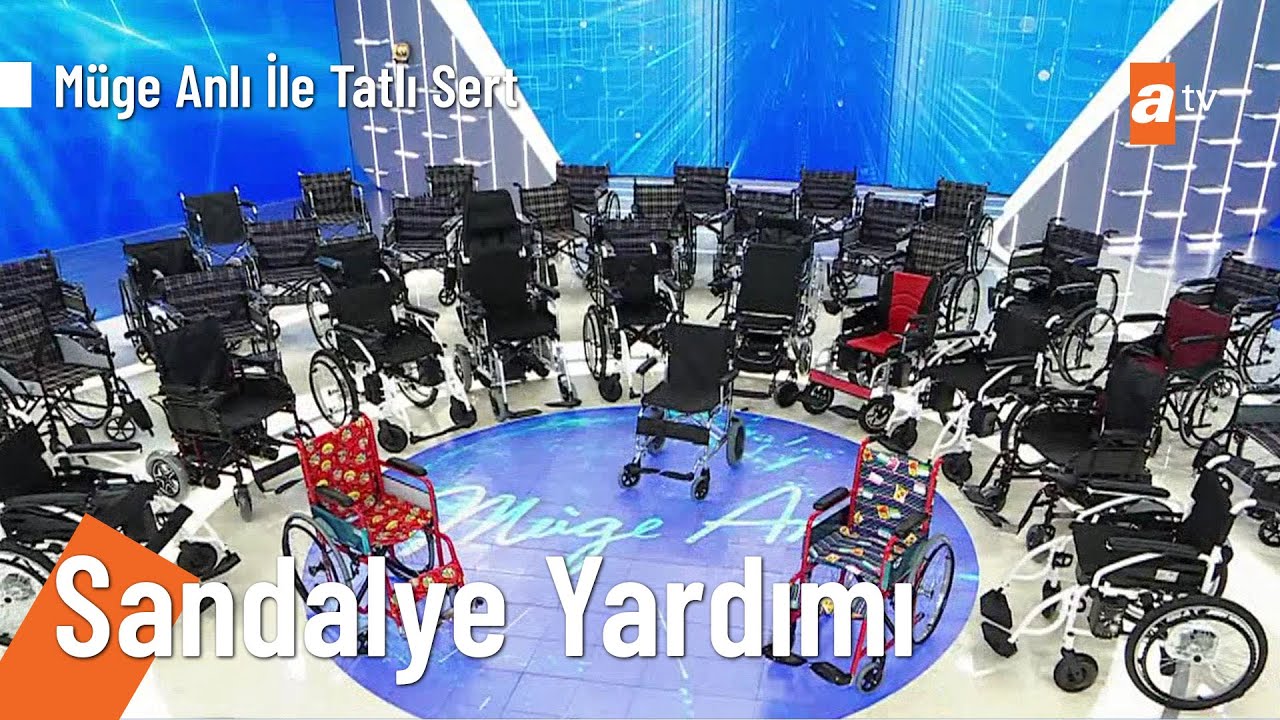Müge Anlı, akülü ve tekerlekli sandalye gönderiyor! @MugeAnliatv  17 Mart 2021