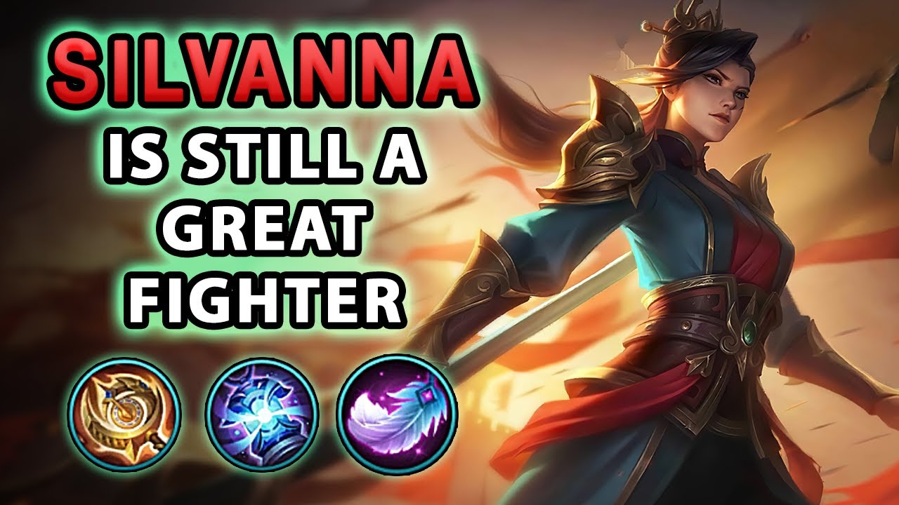 Everybody uses Silvanna as Tank, But She is still Great as Fighter | Mobile Legends