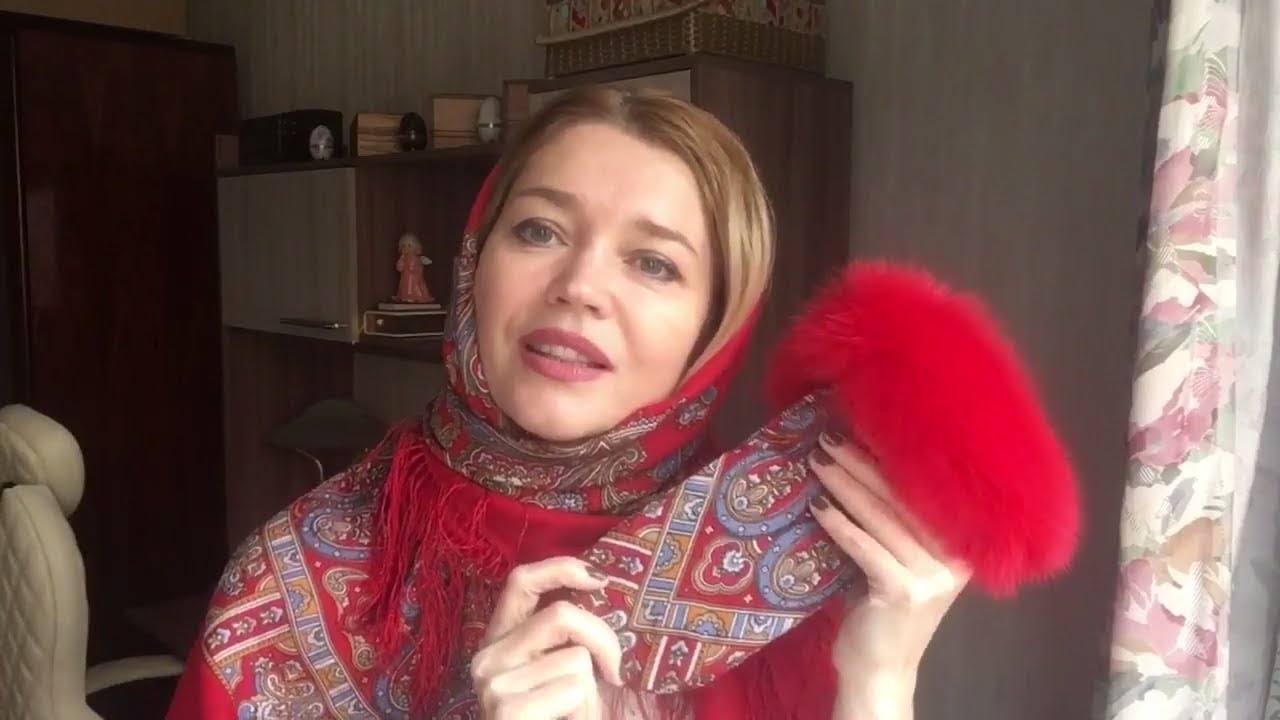 Павловопосадский платок и варежки. Фантастическая красота! Осознанные ПОДАРКИ в ГОД БЕЗ ПОКУПОК