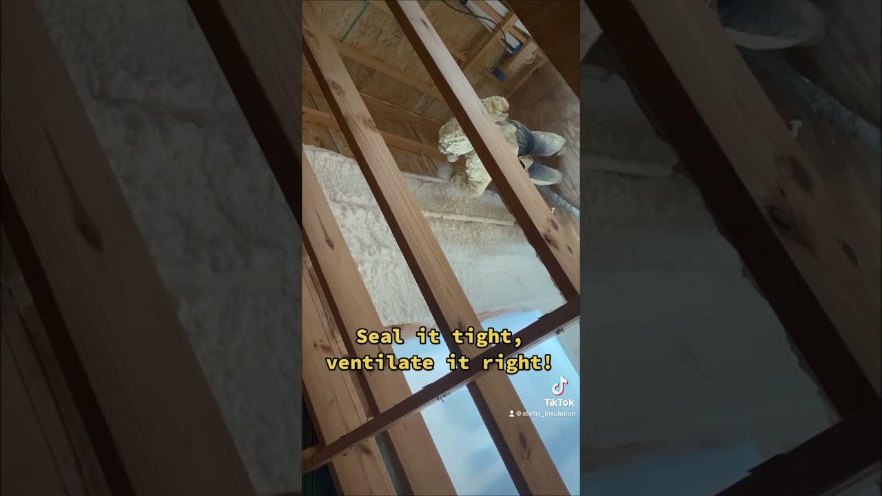 Will Spray Foam Insulation Make Your House Too Air Tight?