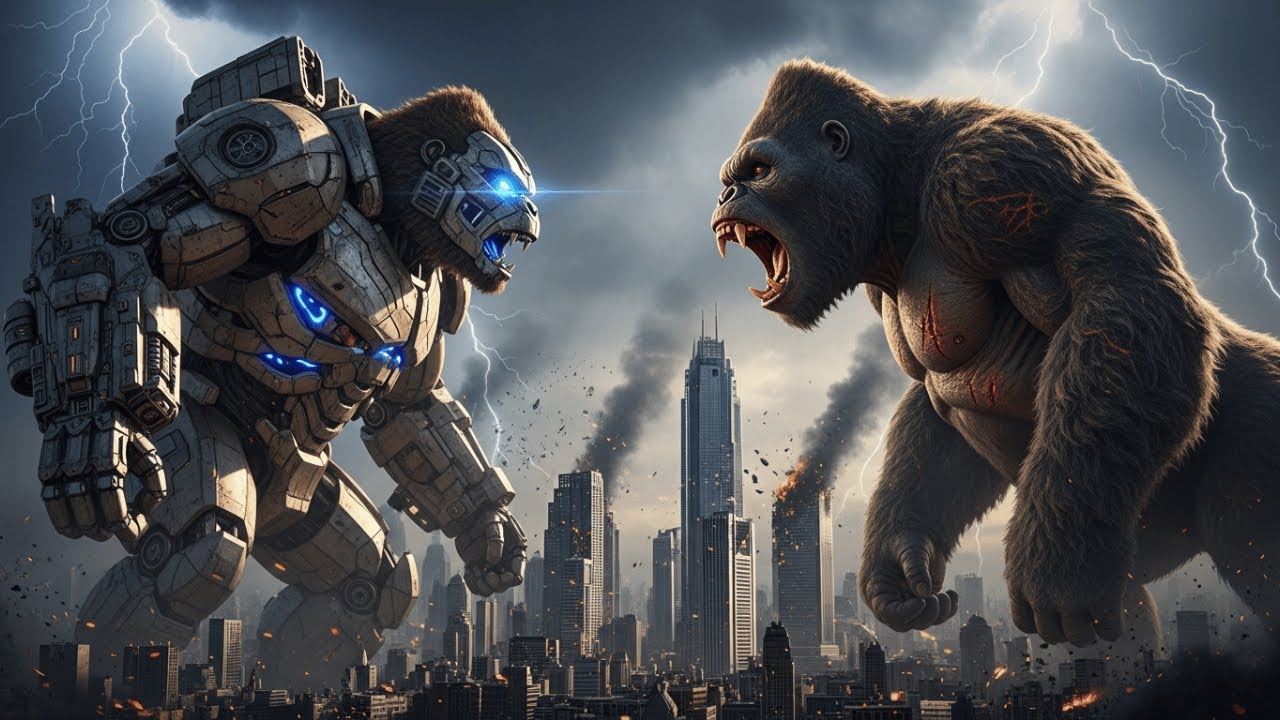 KING KONG vs MECHA KONG | The Mechanical Titan Has Awakened (4K)