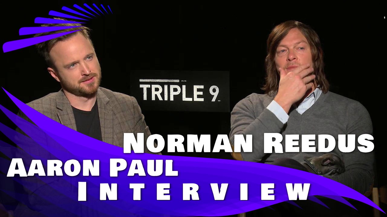 Triple 9: Aaron Paul and Norman Reedus