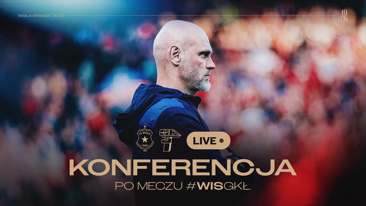 LIVE 🔵⚪🔴 Konferencja po meczu  #WISGKŁ