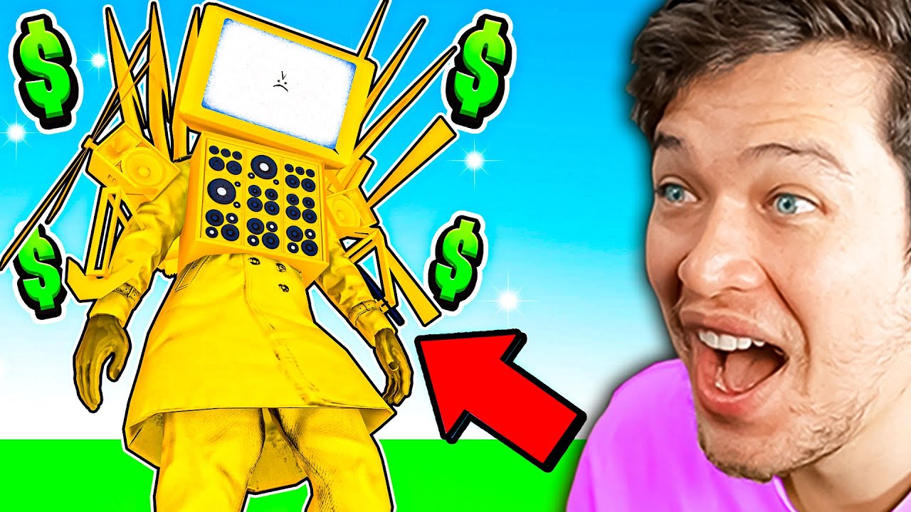 ¡Gasté $1,000,000,000 en el TV MAN MÁS PODEROSO de ROBLOX!!!  💥🤑 (TOILET TOWER DEFENSE)