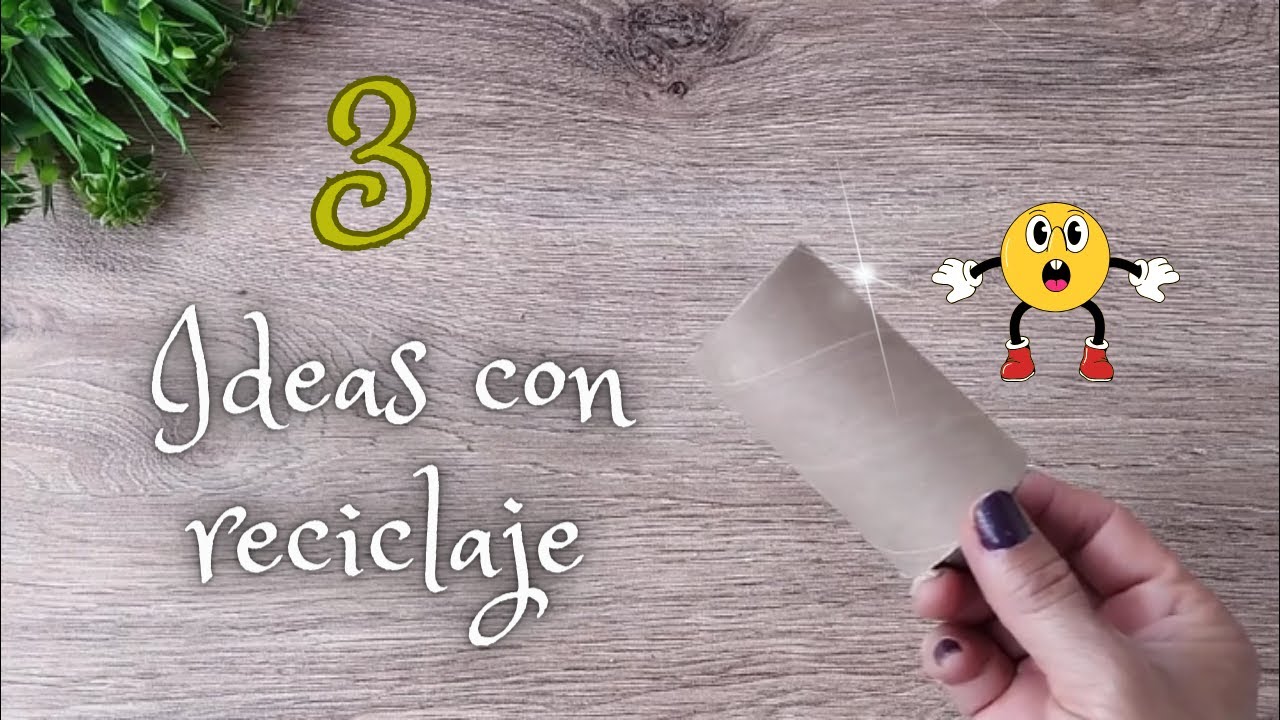 3 HERMOSAS MANUALIDADES PARA PONER EN ORDEN TU CASA/IDEAS CON RECICLAJE/ HOME DECOR/ARTESANATO.