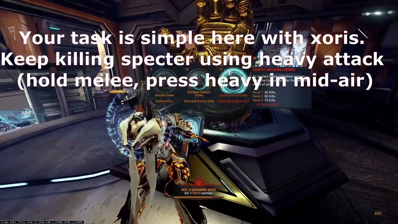 Warframe Guide to running Granum Void with the Xoris (by @bijay1088)