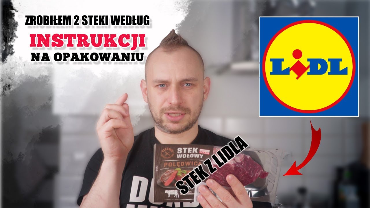 Jak długo smażyć steka? - metoda ze stek&oacute;w z Lidla