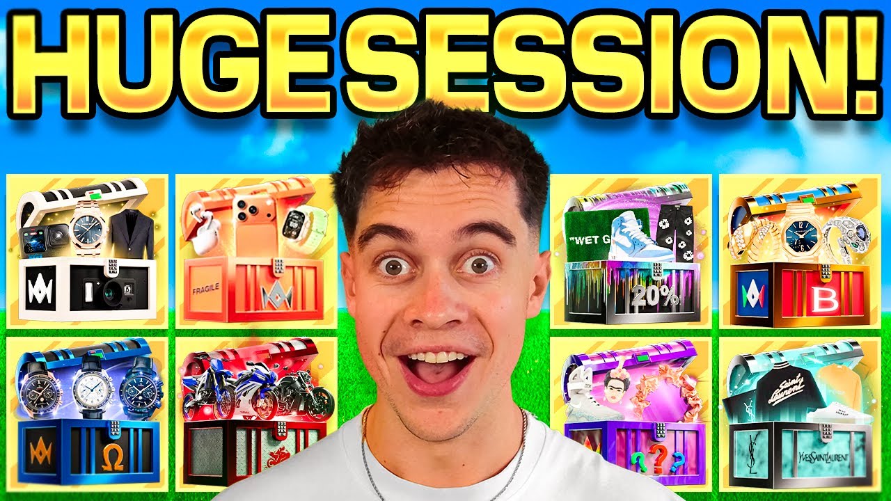 OPENING THE BIGGEST CASES OF MY LIFE!