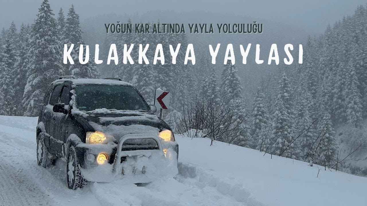Bembeyaz Bir Yolculuk: Karlar Altında Yaylaya Ulaşmaya Çalıştık!
