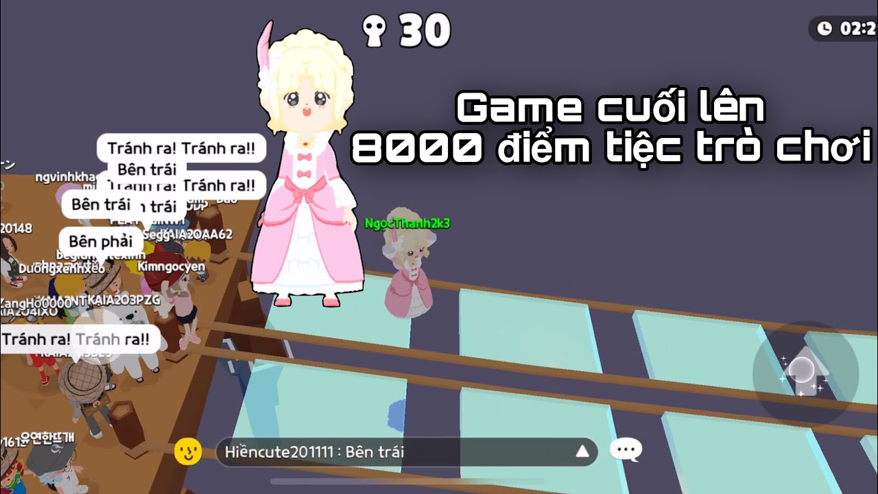 [Play Together] BÁ TƯỚC PHU NHÂN VÀ GAME CUỐI CHẠM MỐC 8000 ĐIỂM TIỆC TRÒ CHƠI