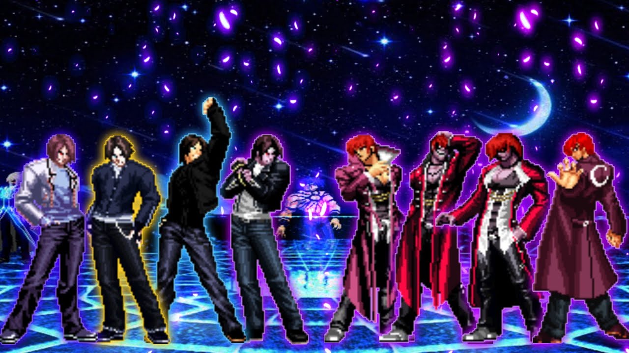 [KOF Mugen] True Kychiel Team VS. Iori Yagami XIV Team