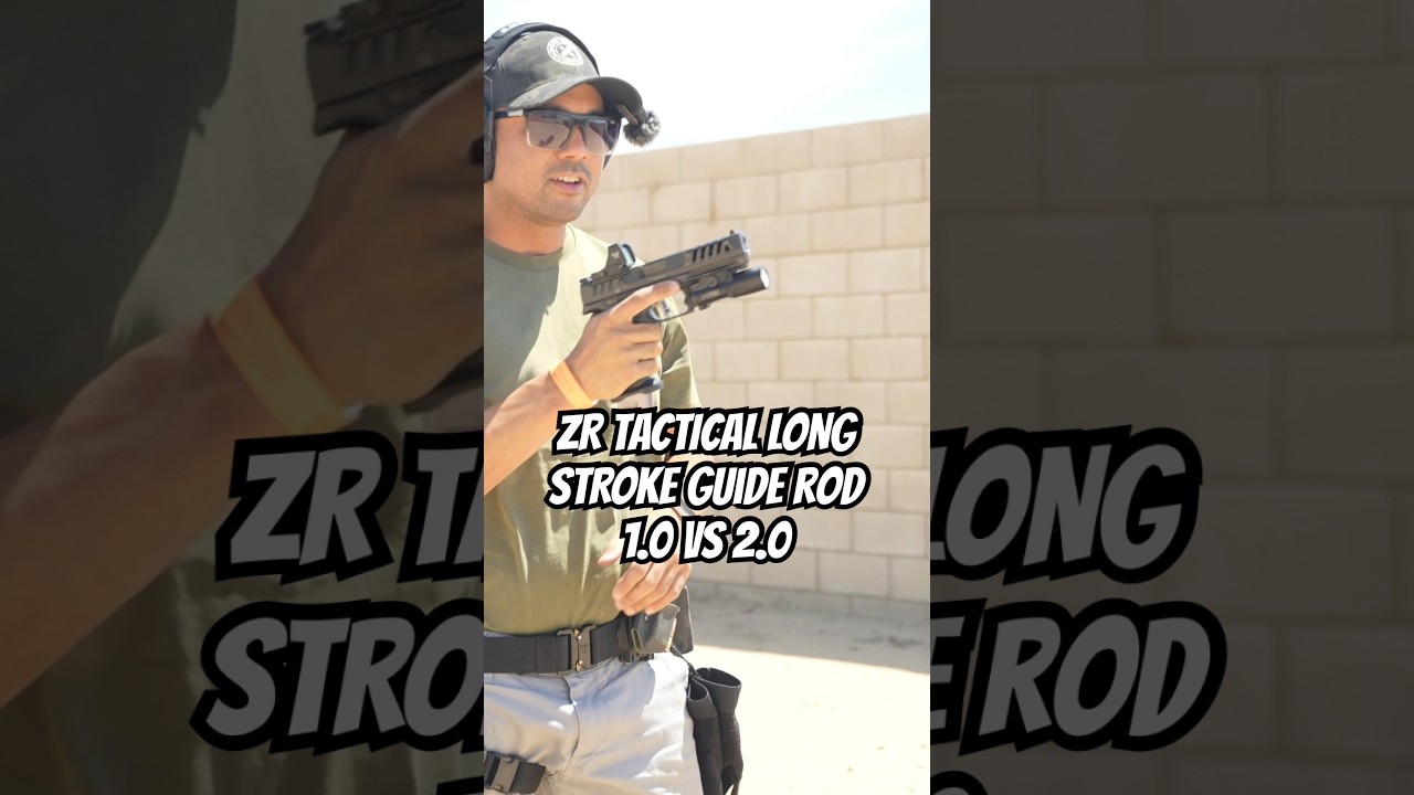 Reviewing the latest long stroke guide rod option from ZR tactical #waltherpdp #pdp #zrtactical