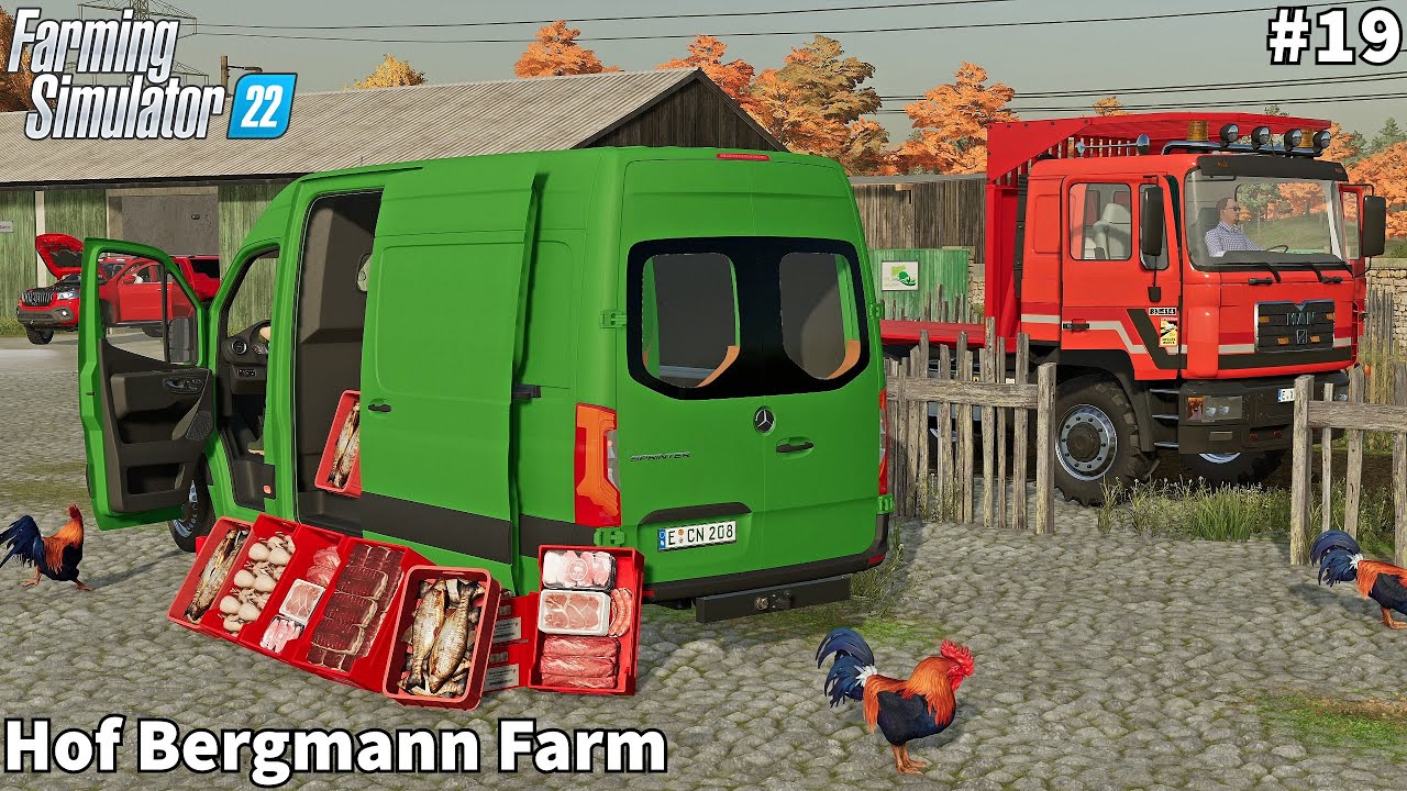 Selling Food Products, Potato Storage & Sowing Canola│Hof Bergmann│FS 22│Timelapse#19