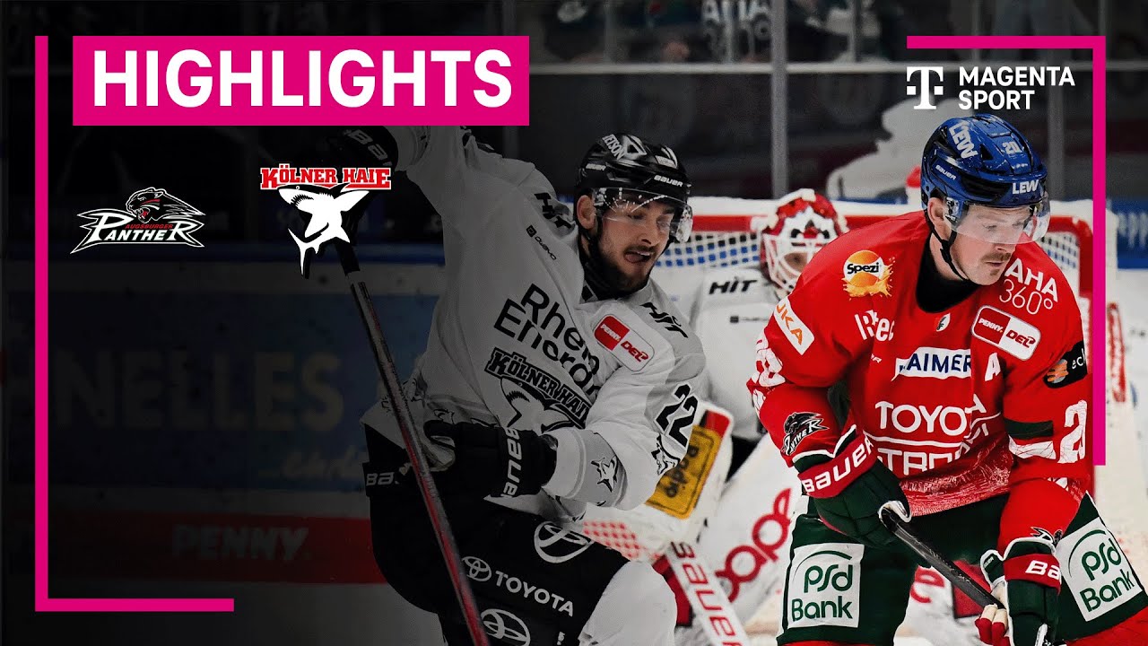 Augsburger Panther - K&ouml;lner Haie | PENNY DEL | MAGENTA SPORT