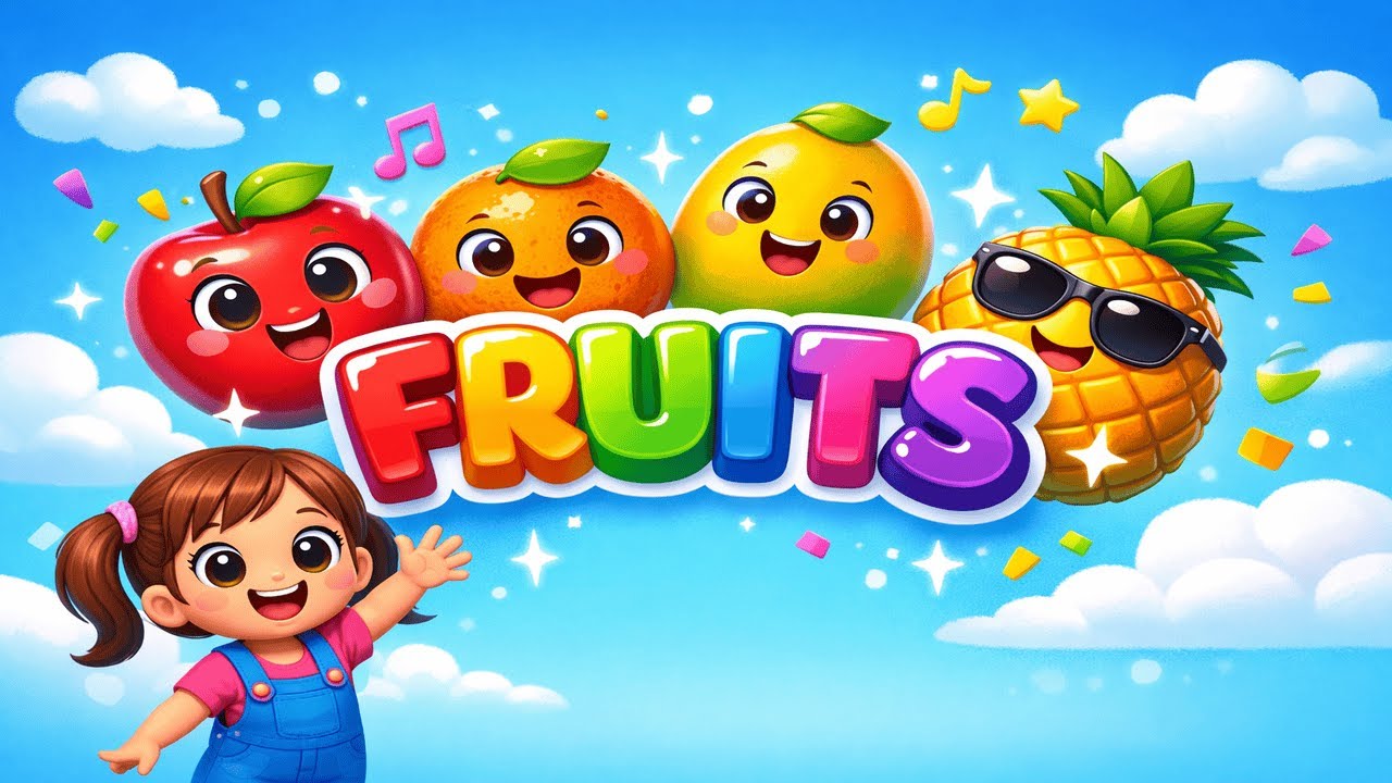 Fruits | Kids Rhymes 🎶
