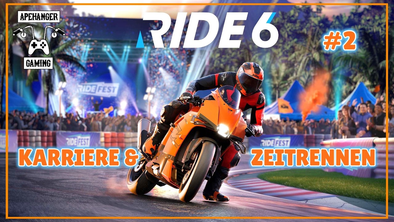 RIDE 6 - KARRIEREMODUS - ZEITRENNEN  - DEUTSCH - GAMEPLAY - LIVE GAMEPLAY - #2
