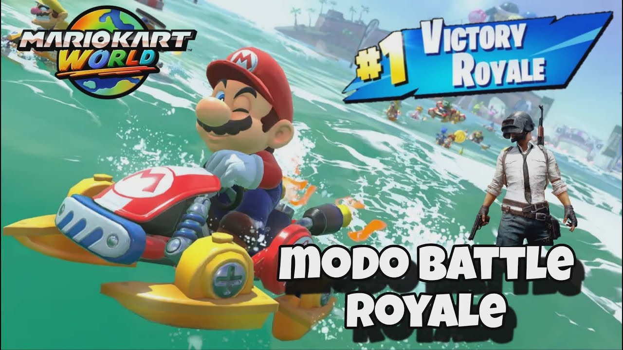 🔴Battle Royale pero con carritos- Mario Kart World