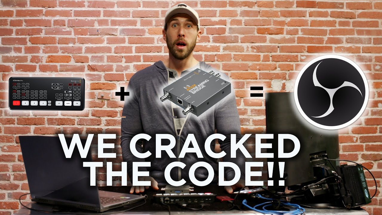 BlackMagic ATEM Mini Pro ISO Recording and OBS... AT THE SAME TIME!!