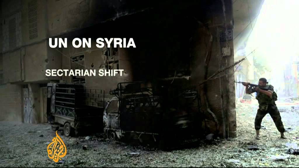UN says Syria conflict is 'overtly sectarian'