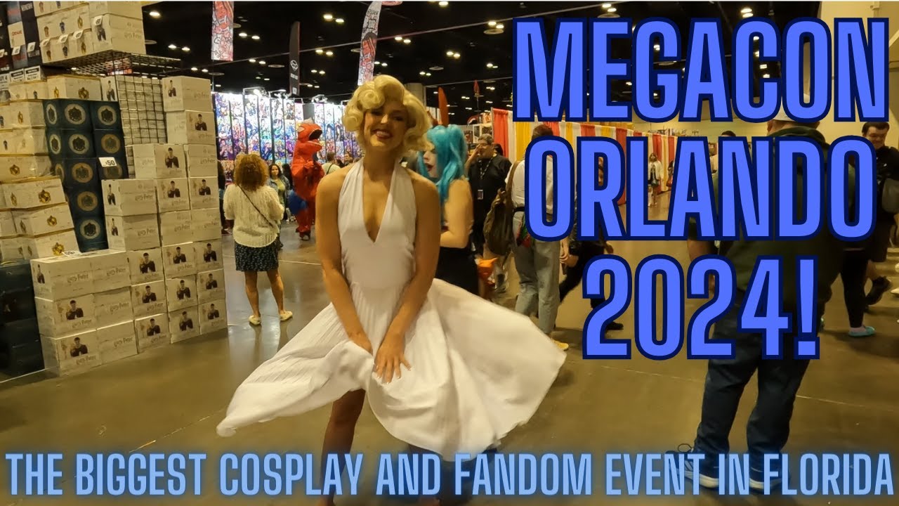 Join us for Megacon Orlando 2024! The biggest Cosplay event in Florida. Friday February 2nd 2024.
