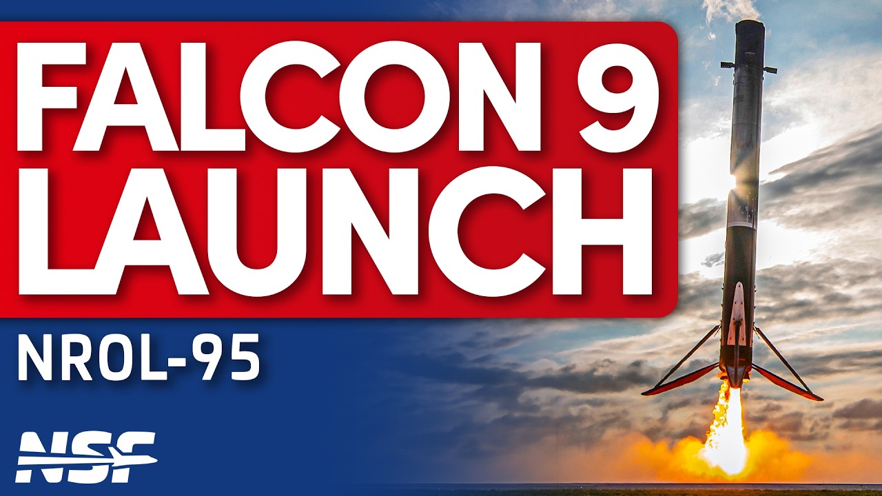 SpaceX Launches Falcon 9 with NROL-95