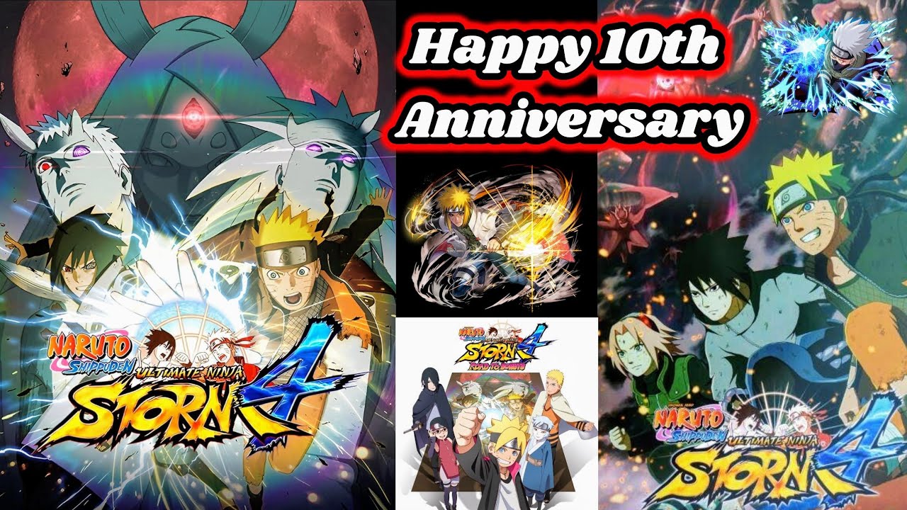 Naruto Shippuden: Ultimate Ninja Storm 4 Happy 10th Anniversary