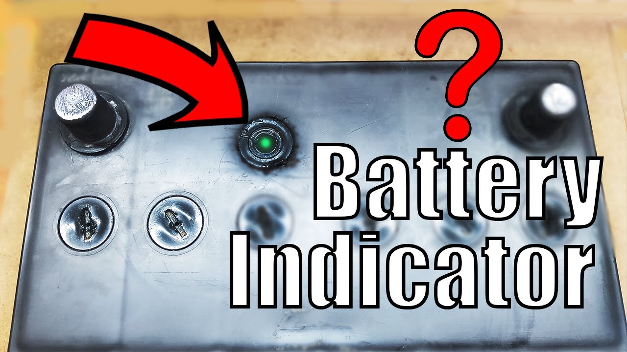 What's inside car battery indicator | How to read car battery indicator?
