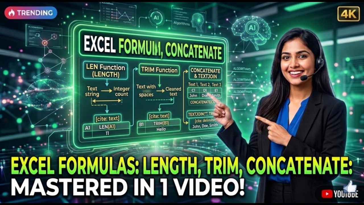 What is Length + Trim + Concatenate