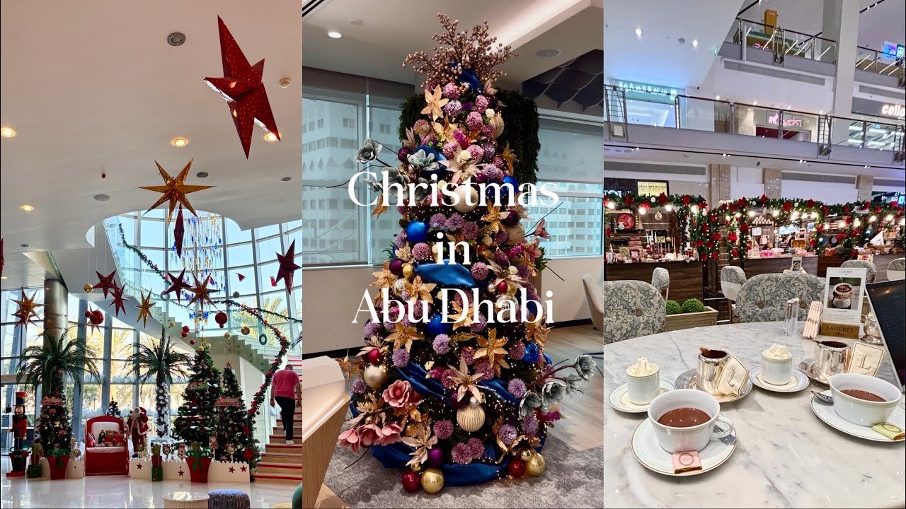 Christmas Vlog in Abu Dhabi | Hot Chocolates, Secret Santa & Gift Shopping