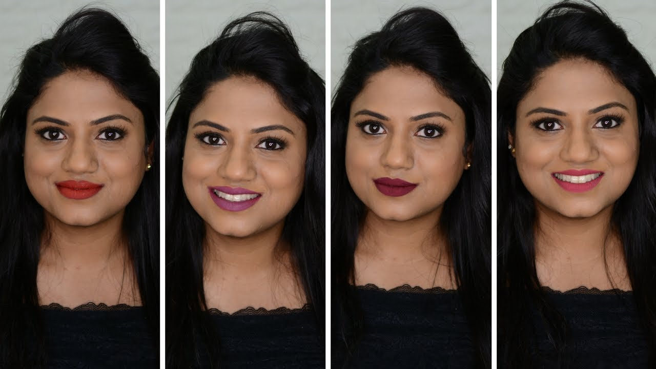 New Shades Sugar Smudge Me Not Liquid Lipsticks Swatches