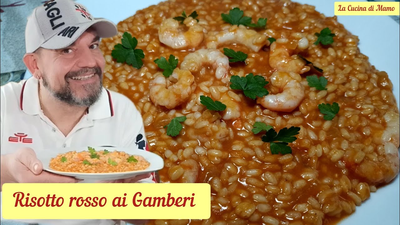 Risotto rosso ai Gamberi