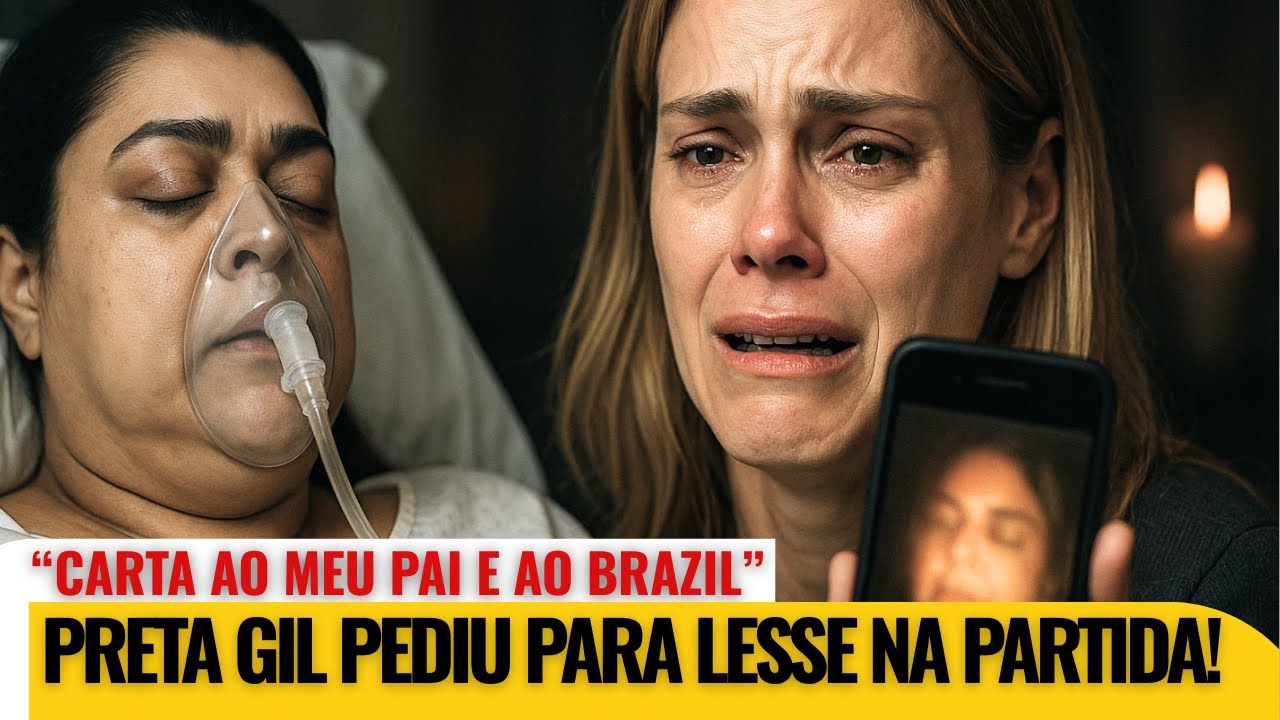 CAROLINA DIECKMANN REVELA CARTA QUE PRETA GIL DEIXOU PARA GILBERTO GIL E PARA O BRASIL 