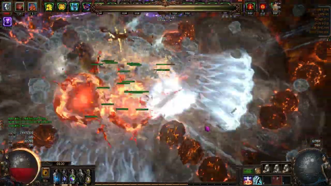 POE 3.28 COWB Scion Ice spell - uber exarch 우버총주교