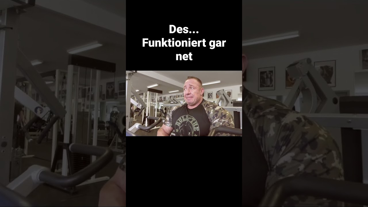 Markus R&uuml;hl &uuml;ber de Oberk&ouml;rper Unterk&ouml;rper Split, wo nur f&uuml;r Anf&auml;nger funktioniert, sonst Quatsch is