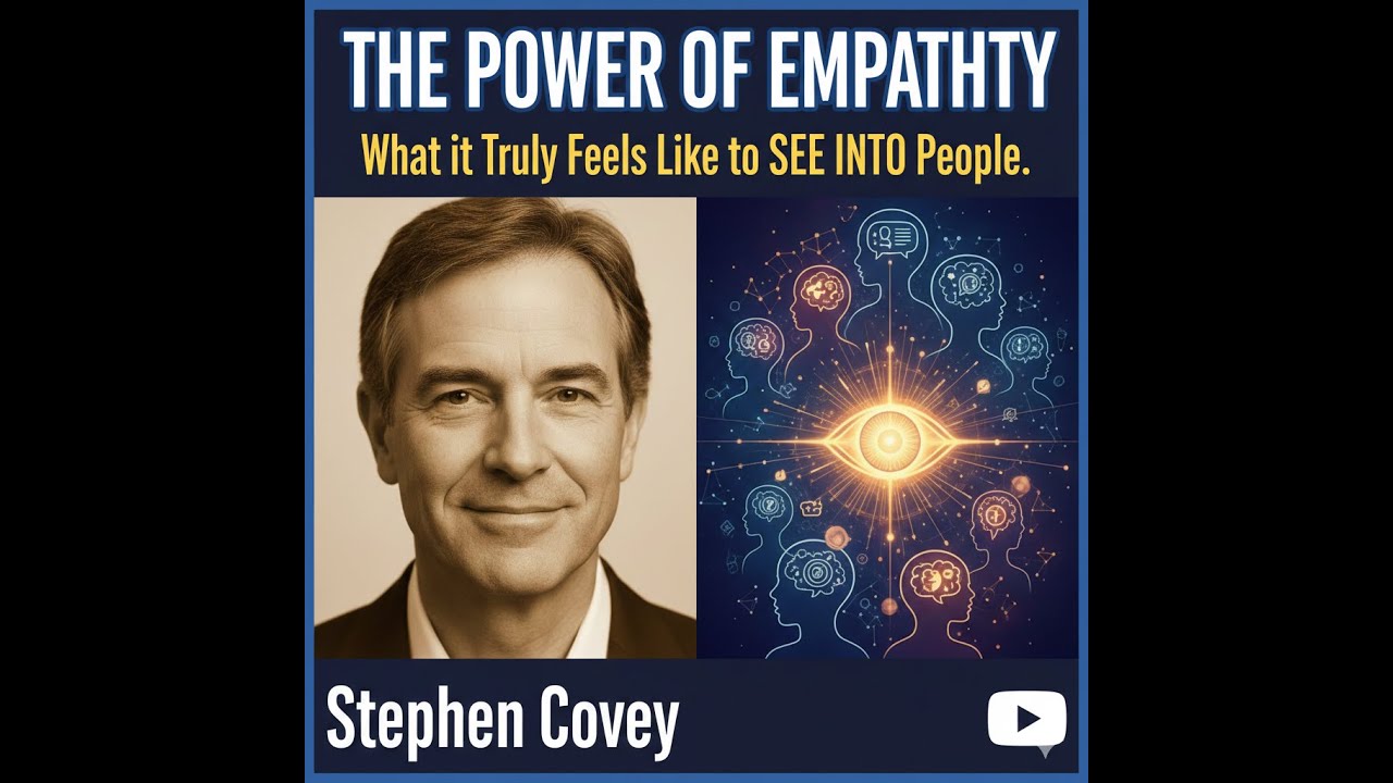 What it feels like to see into people/ Stephen R Covey