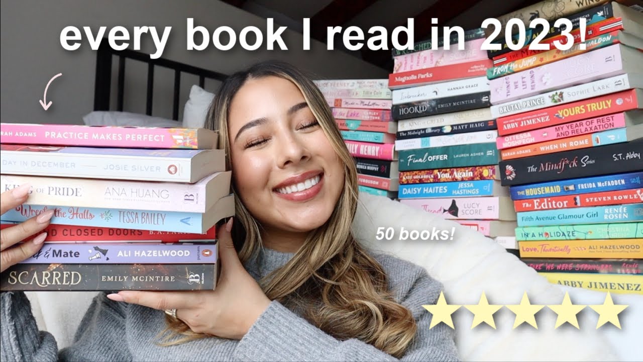EVERY BOOK I READ IN 2023!⭐️ *50 books* which ones were worth it?