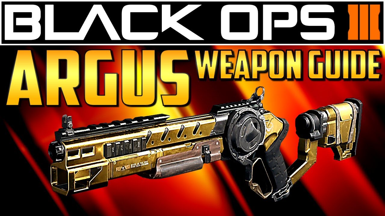 Black Ops 3 - GOLD GUN WEAPON GUIDE - Argus