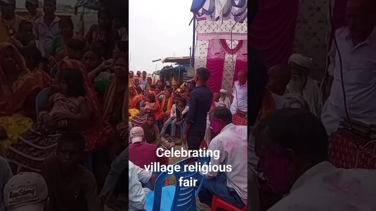 celebrating village religious fair #mataranikabhajan #music #navratribhajans #bhaktisong