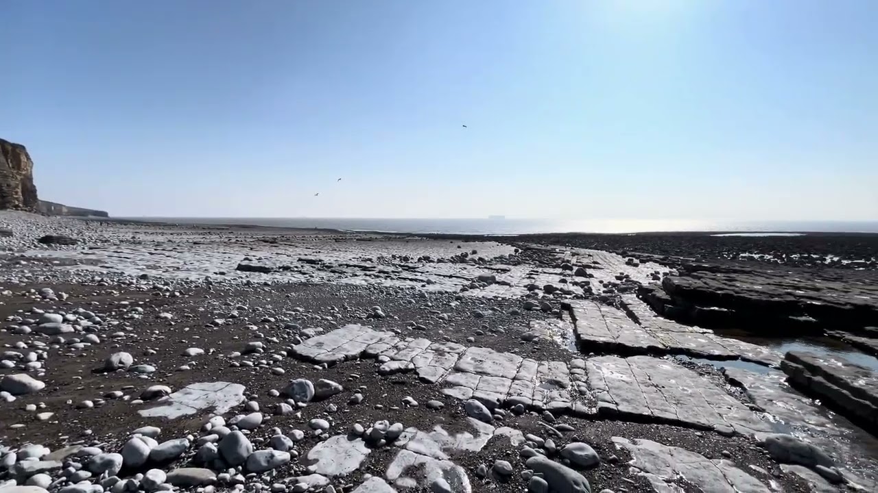 Llantwit Major Surf today 4/2/2026 - flat as a pancake