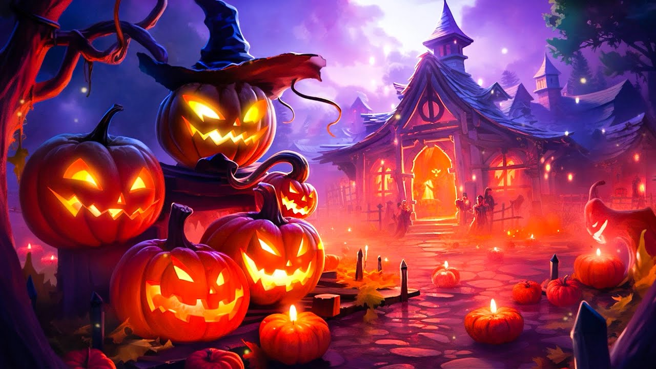 Spooky Halloween Music Instrumental 🎃 Relaxing Halloween Music, Scary Sounds, Halloween Ambience
