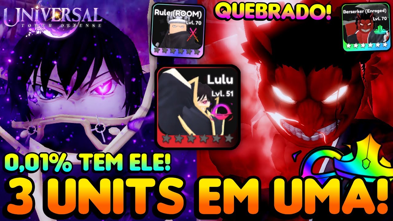 ESSA UNIT É REALMENTE SECRETA! FIZ A QUEST DO LULU E COMPLETEI MEU TIME NO UNIVERSAL TD!!