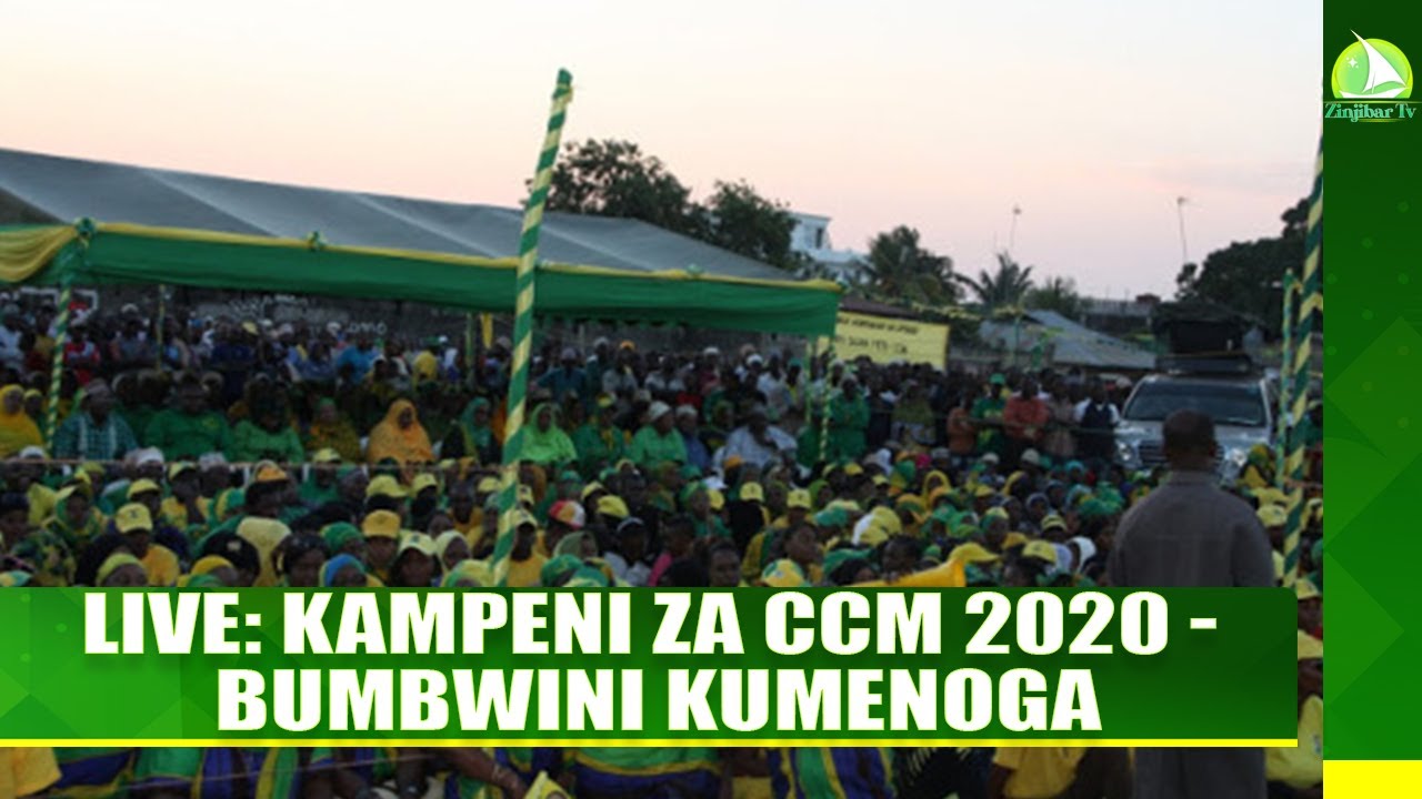 #LIVE KAMPENI ZA CCM 2020 BUMBWINI