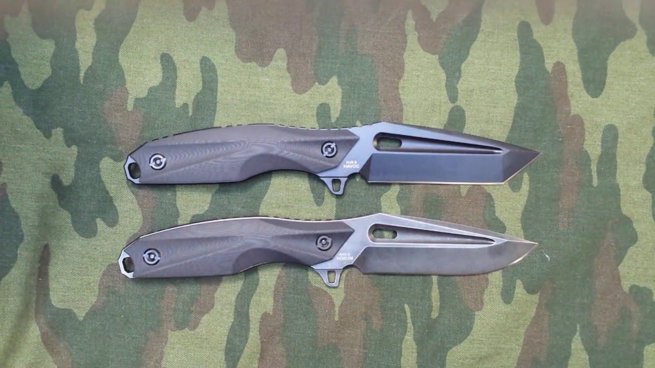 Тактические ножи HAVOC и HOKUM Mr Blade часть 2
