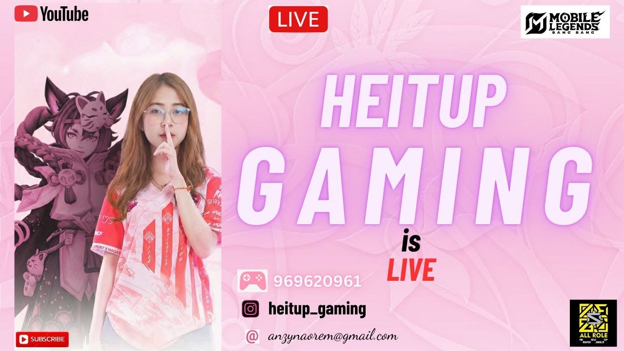 🔴 LIVE MLBB | 11k soon?🔥| MOBILE LEGENDS BANG BANG | HEITUP GAMING
